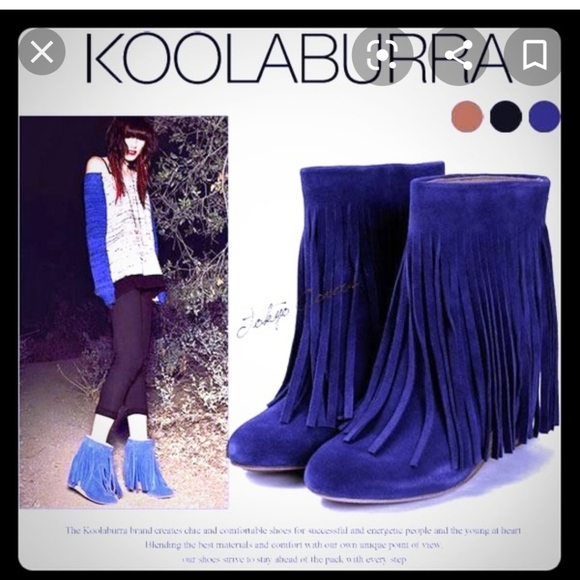Koolaburra Shoes - Kookaburra fringe boots